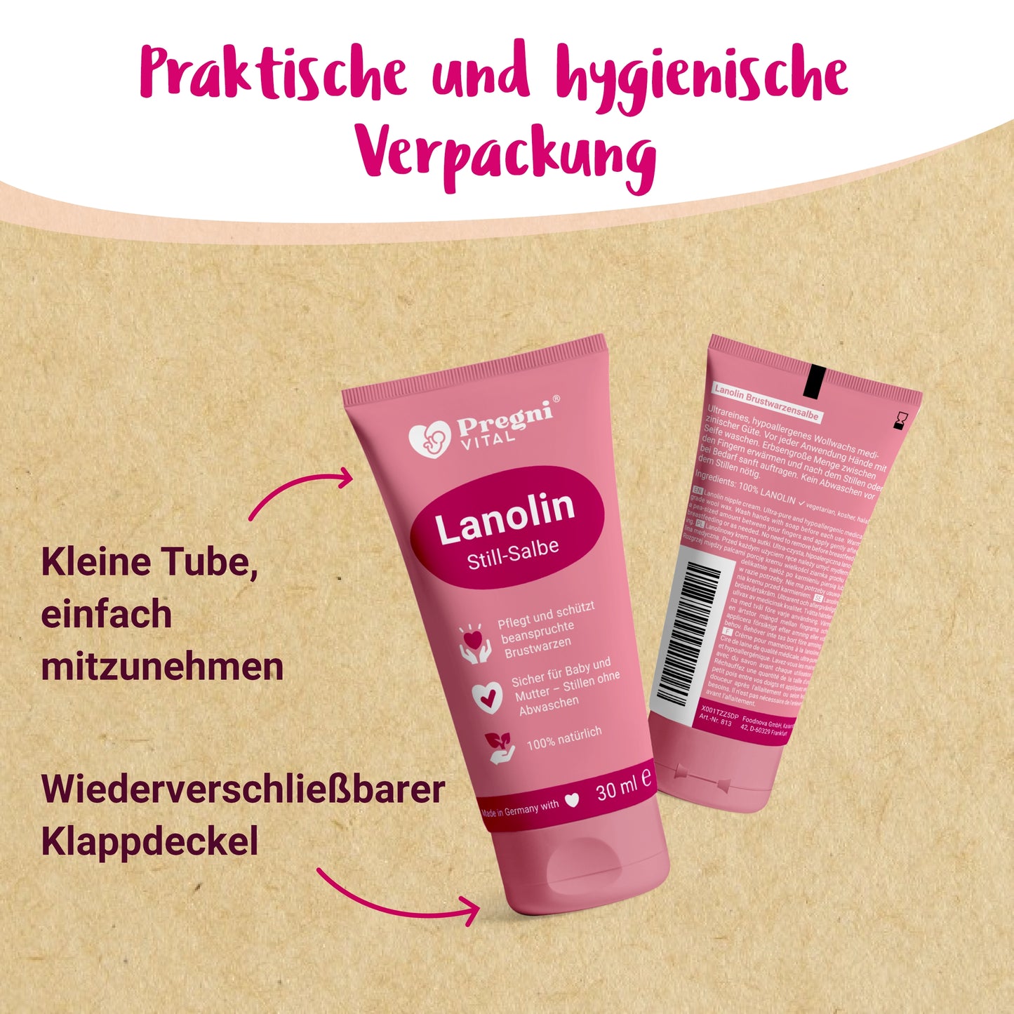 Lanolin Brustwarzensalbe