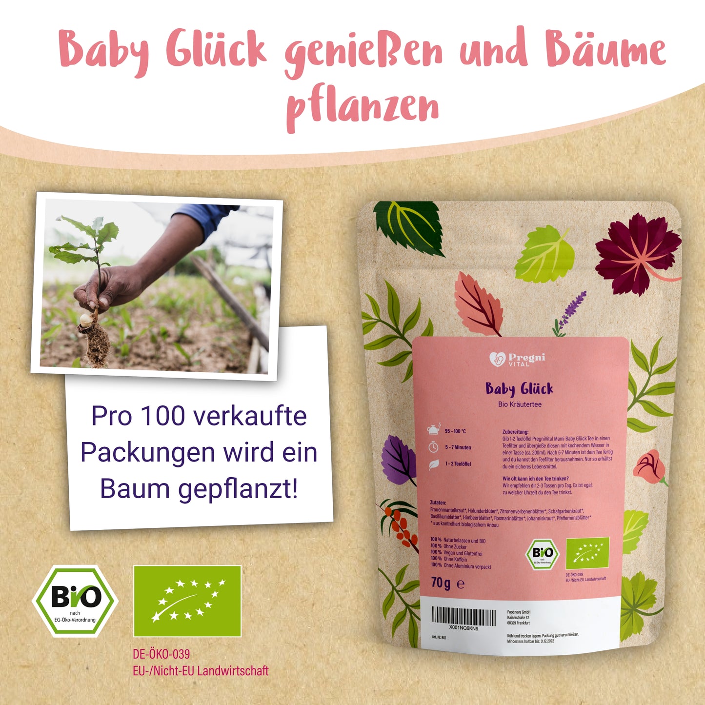 Baby Glück - BIO Schwangerschaftstee