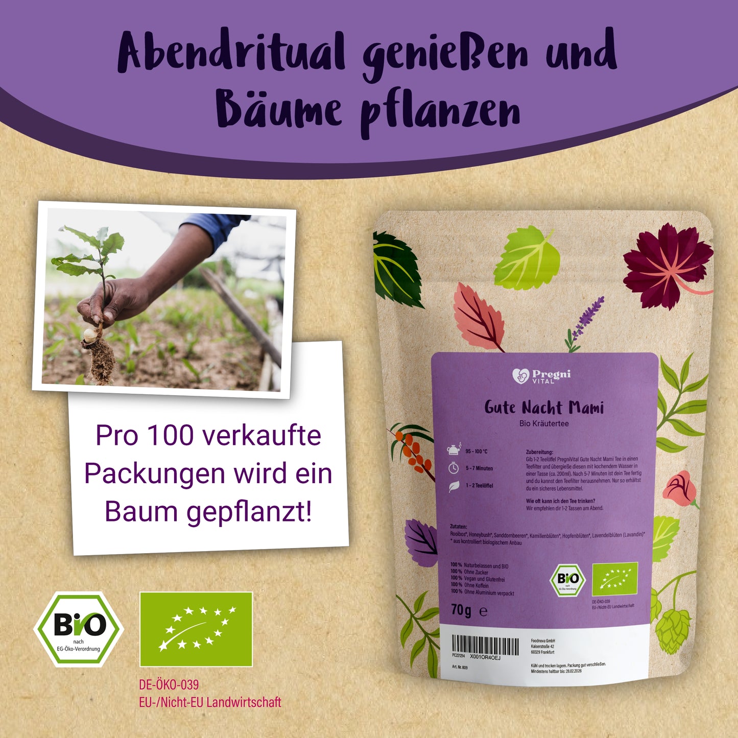 Gute Nacht Mami - BIO Schwangerschaftstee