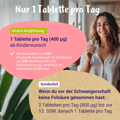 Folsäure Tabletten
