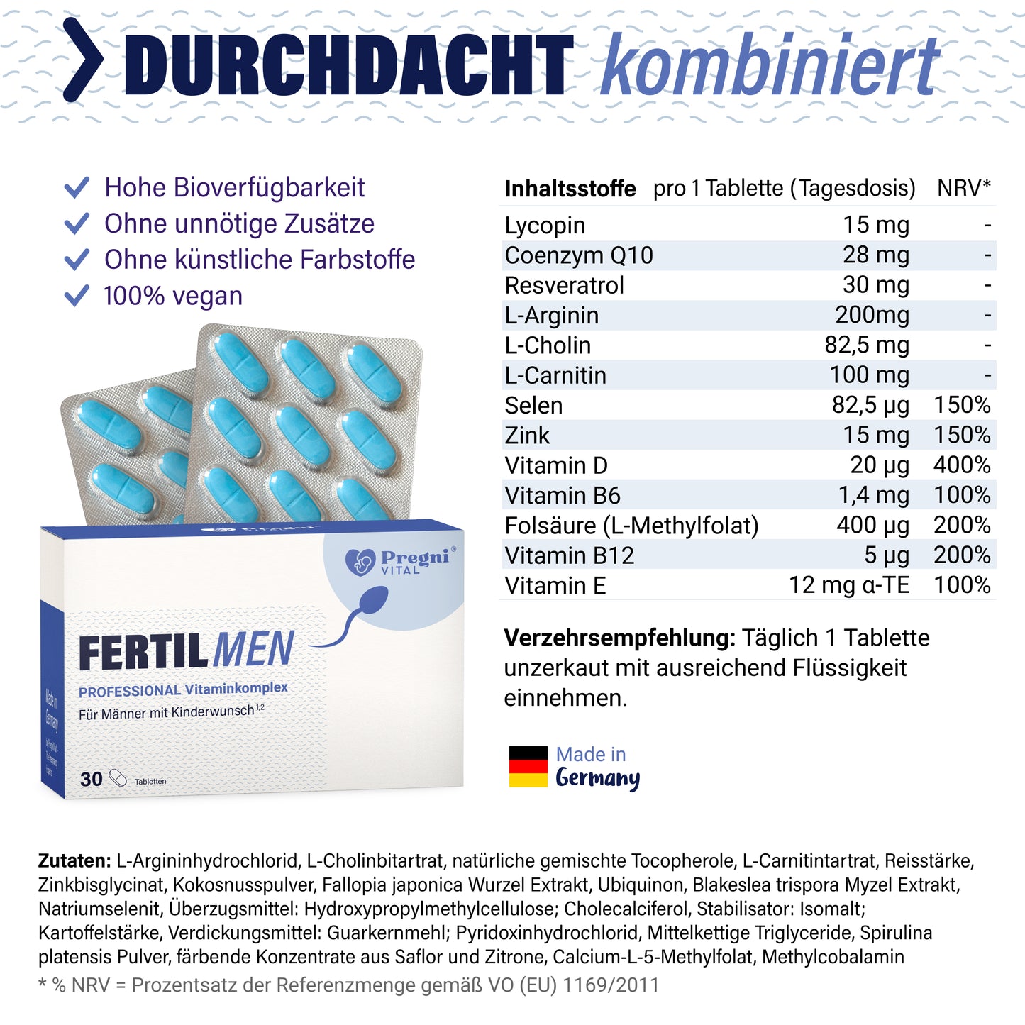 Fertil Men Männervitamine