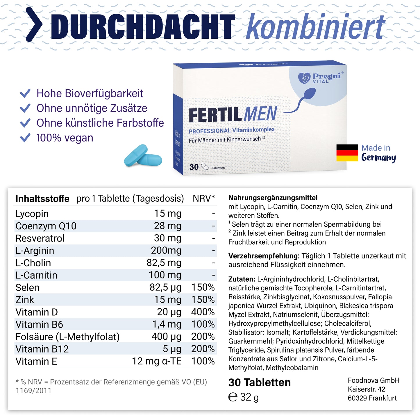 Fertil Men Männervitamine