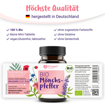 Mönchspfeffer Tabletten