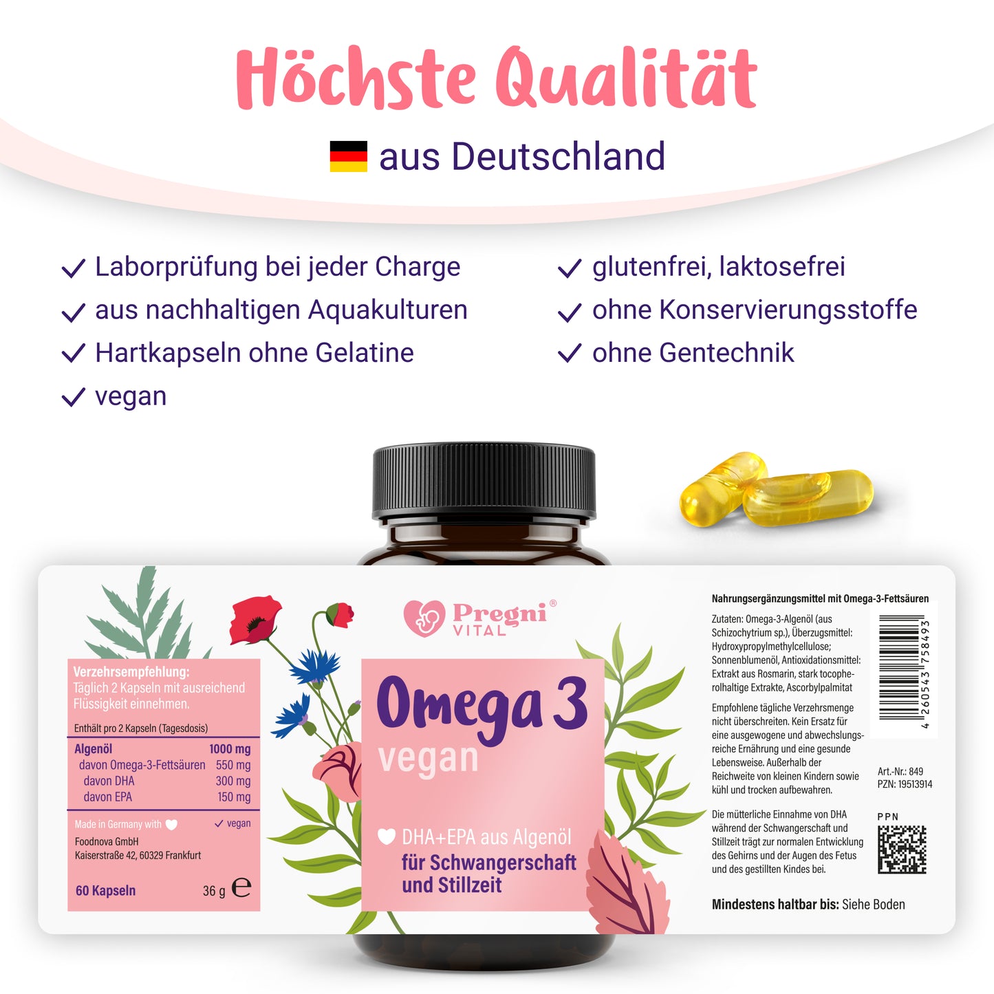 Omega 3 vegan