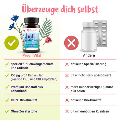 Jod aus Bio-Kelp