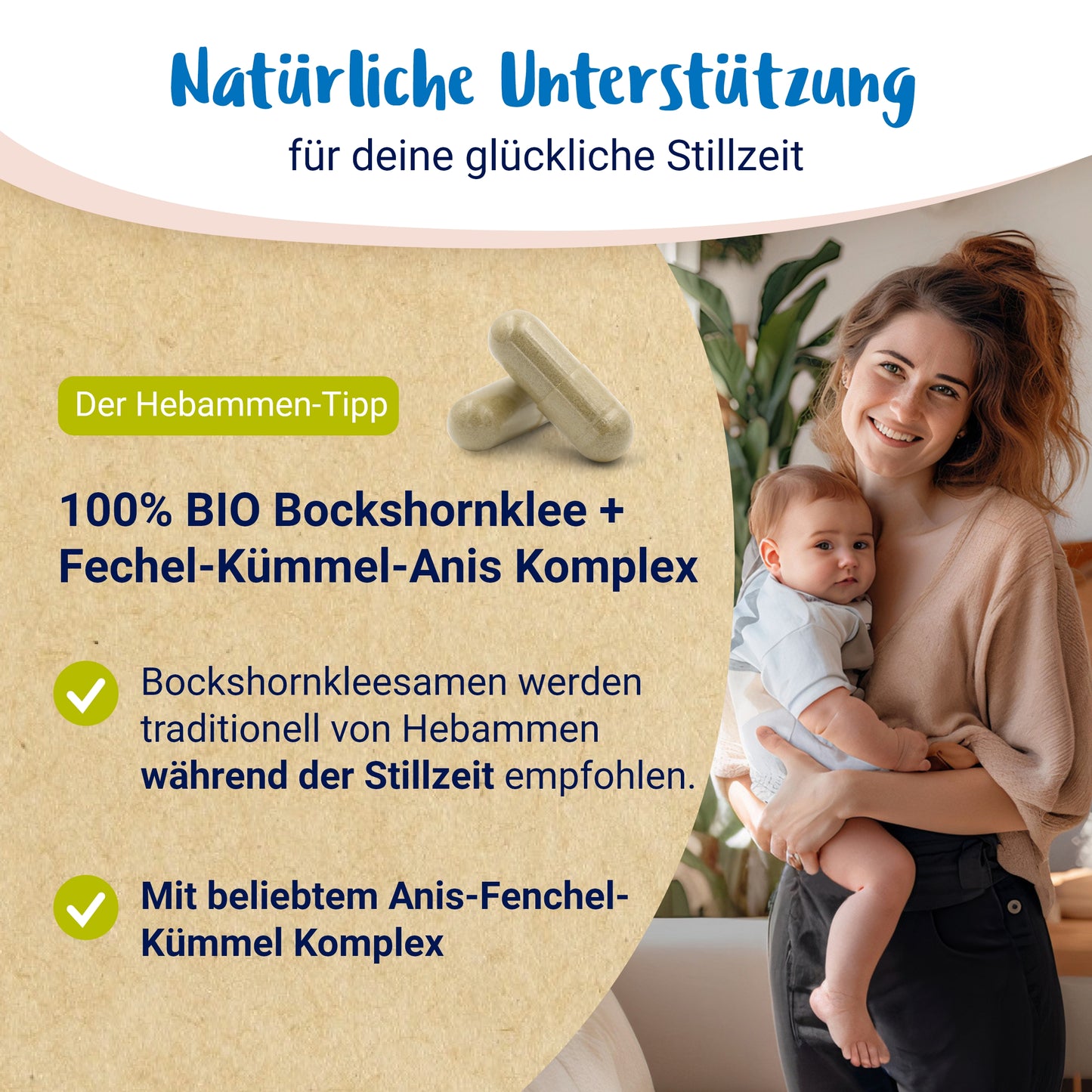 BIO Bockshornklee Komplex mit Anis, Kümmel, Fenchel